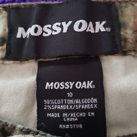 EUC Mossy Oak Camo Camouflage Pants Sz 10 - Picture 3 of 5